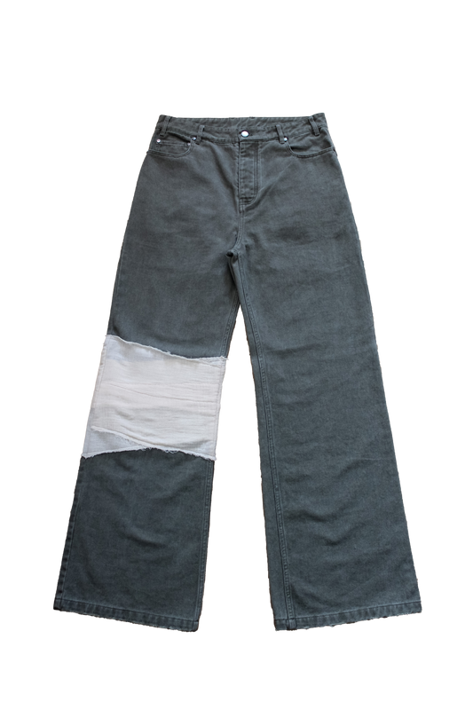 LEG WRAP DENIM
