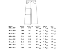 LEG WRAP DENIM