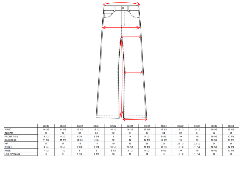 BLACK AETHER BOOTCUT DENIM