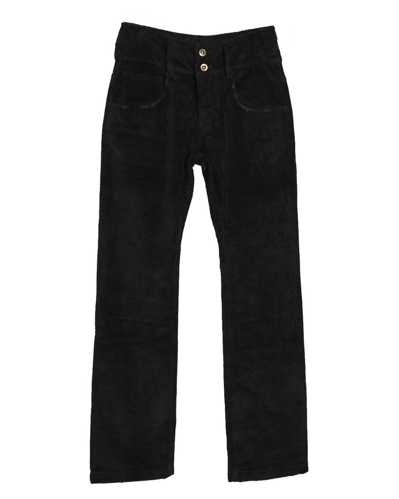 MIDNIGHT BUCCANEER SLIM CUT CORUROY PANTS