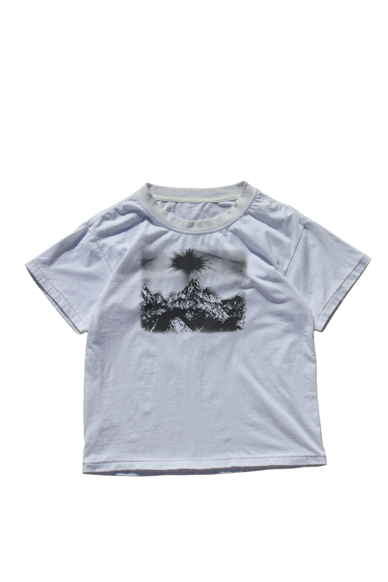 WHITE VELUM TEE
