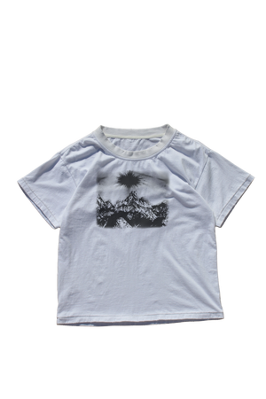 WHITE VELUM TEE