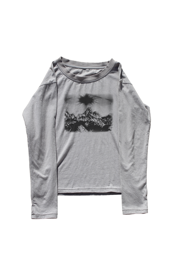 GREY VELUM LONG SLEEVE