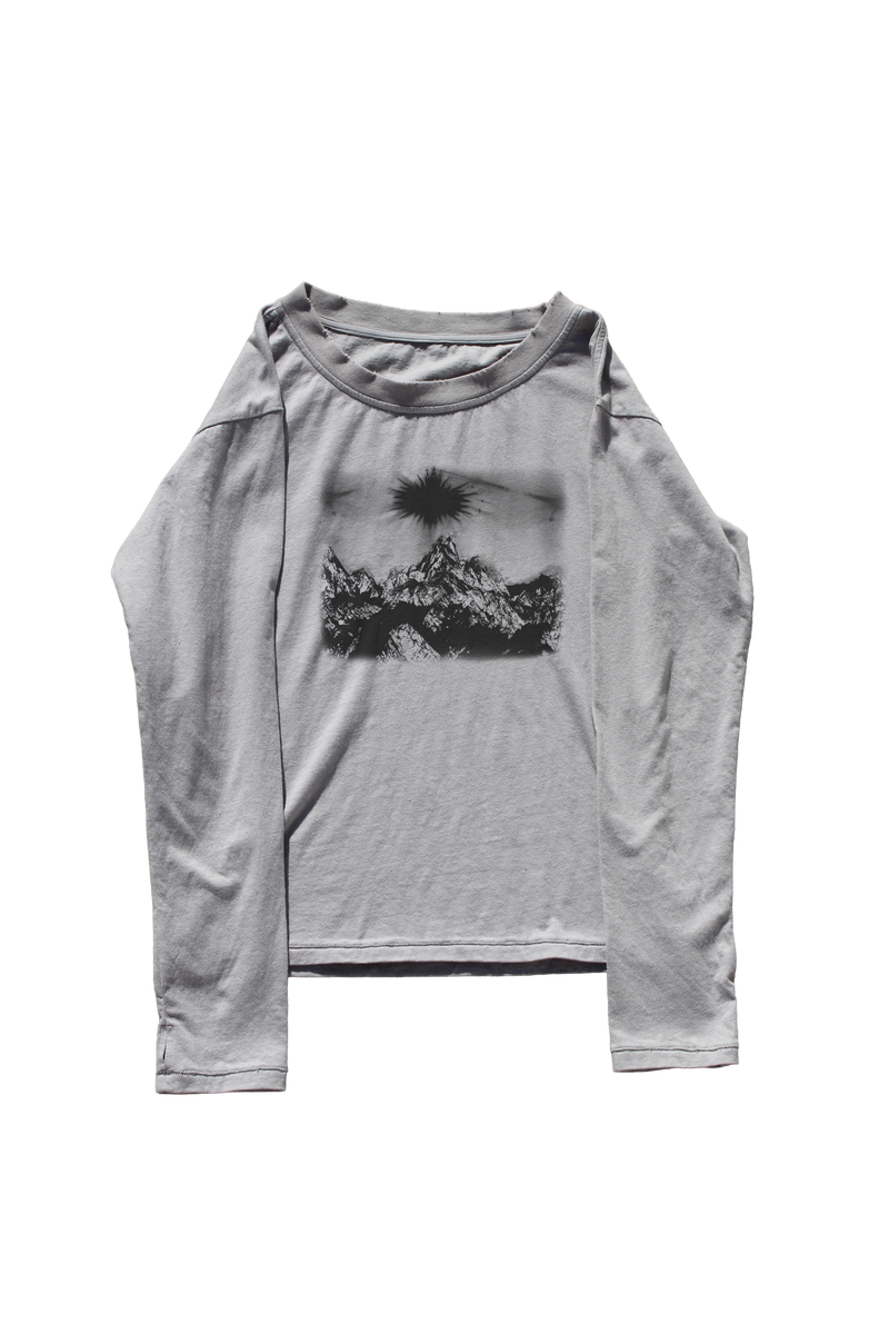 GREY VELUM LONG SLEEVE *SOLD OUT*