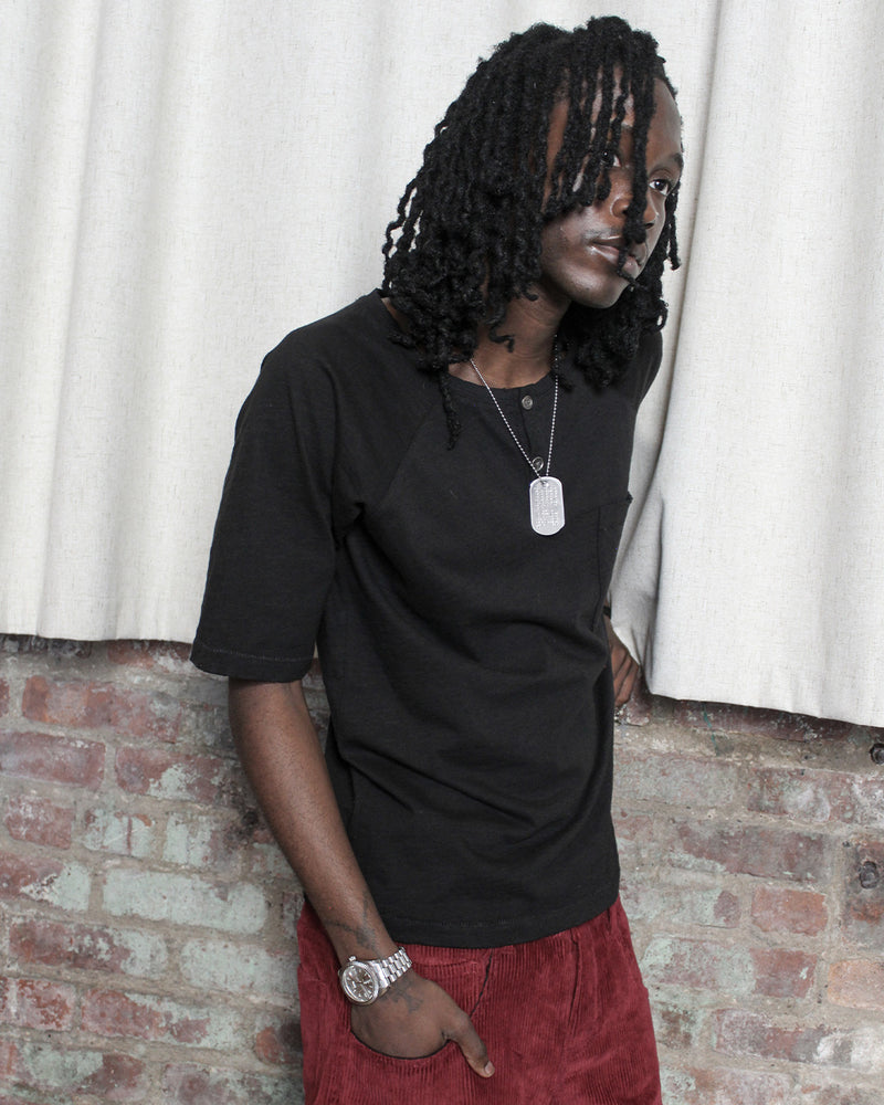 MIDNIGHT MAST HENLEY TEE