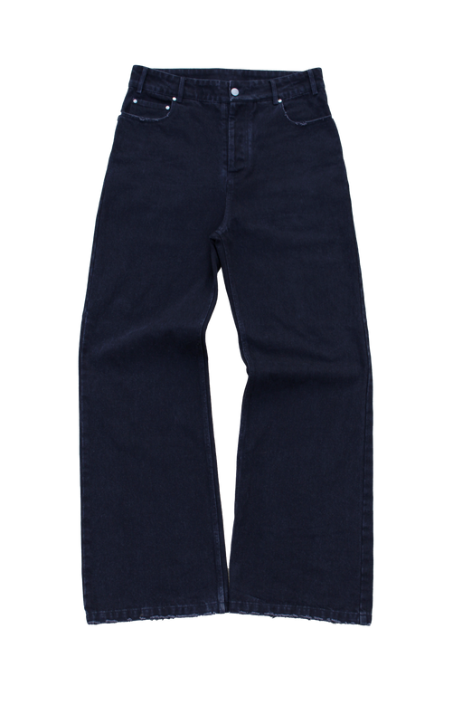 BLACK INSURGENT CUT DENIM
