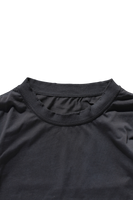 BLACK ROWBOAT HAND PRINTED TEE