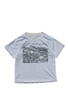 WHITE ROWBOAT HAND PRINTED TEE