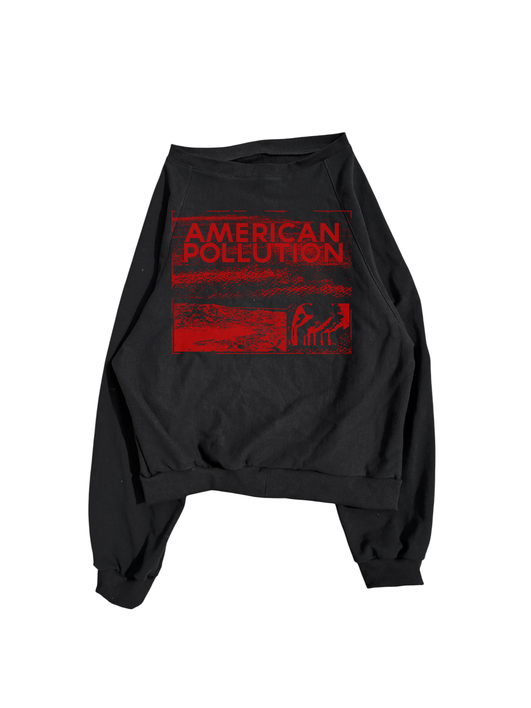 HANDMADE AMERICAN POLLUTION SWEATER
