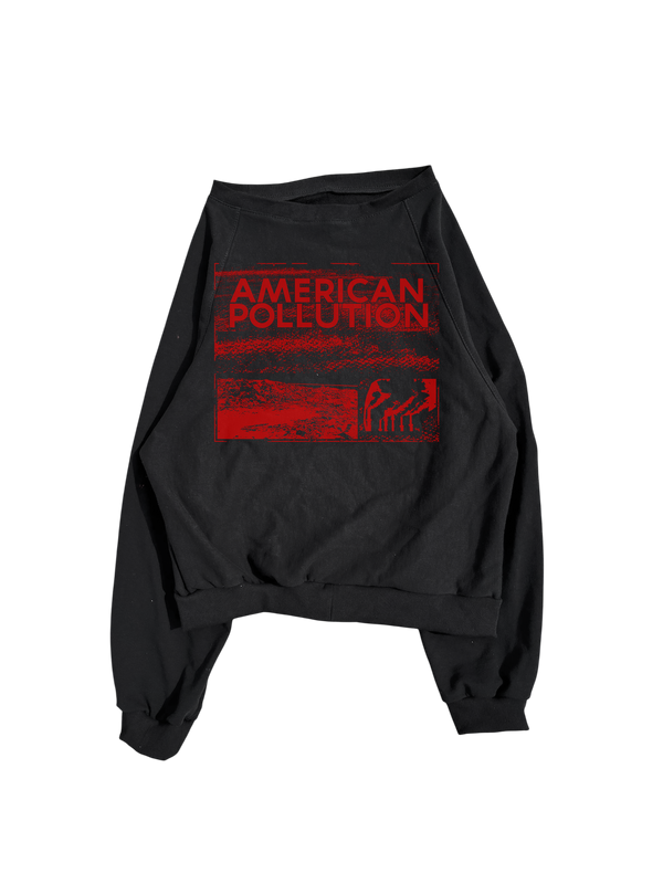 HANDMADE AMERICAN POLLUTION SWEATER