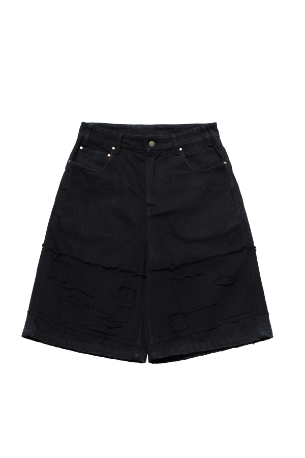 BLACK FLAG CAPRI SHORT
